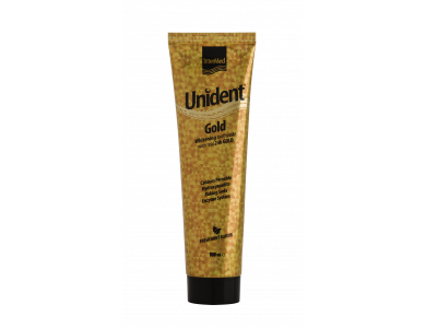 InterMed Unident Gold Toothpaste, Λευκαντική Οδοντόκρεμα Καθημερινής Χρήσης, 100ml