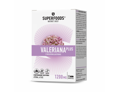 Superfoods Valeriana plus 50caps