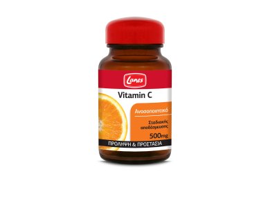 Lanes Βιταμίνη C 500mg,  30 tabs