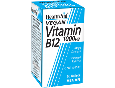Health Aid Vitamin B12 1000μg 50tabs
