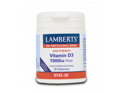 Lamberts Vitamin D-3  1000iu 30caps