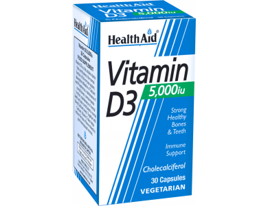 Health Aid Vitamin D3 5000iu 30caps