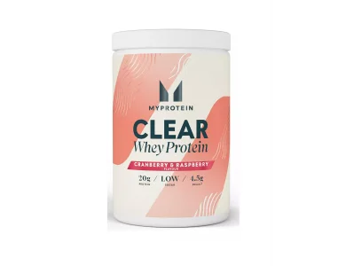 Myprotein Clear Whey Isolate 500g - Γεύση Κράνμπερι και Φράουλα, 20 μερίδες, 500g