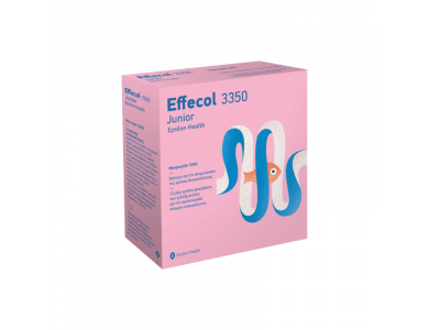 Epsilon Health Effecol 3350 Junior Οσμωτικό Υπακτικό για την Αντιμετώπιση της Περιστασιακής & Χρόνιας Δυσκοιλιότητας σε Παιδιά (>2 ετών) & Εφήβους, 12 sachets x 6.56 gr