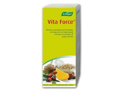 A. Vogel Vitaforce Φυτικό Πολυβιταμινούχο Σιρόπι για Τόνωση Ολόκληρου του Οργανισμού & Ενίσχυση Ανοσοποιητικού, 200ml