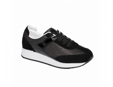 Scholl Charlize Μαύρο Ανατομικό Αθλητικό Παπούτσι, No41