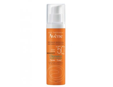 Avene Sunscreen Cleanance Unifying Tinted SPF50+ Αντηλιακό Προσώπου με Χρώμα για Λιπαρό & με Τάση Ακμής Επιδερμίδα, 50ml