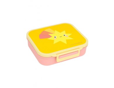 A little lovely company: Δοχείο φαγητού Bento με χωρίσματα- 900ml - Shooting star
