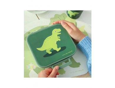 A little lovely company: Δοχείο φαγητού Bento με χωρίσματα- 900ml - Dinosaur