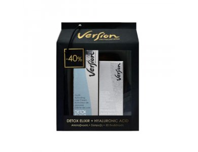 Version Promo Detox Elixir, 50ml & Hyaluronic Serum, 30ml