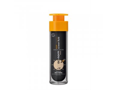 Frezyderm AC-Norm Sun Screen Fluid Tinted SPF50+ Αντιηλιακή Κρέμα Προσώπου με Χρώμα Λεπτόρρευστη με Αίσθηση Πούδρας, 50ml
