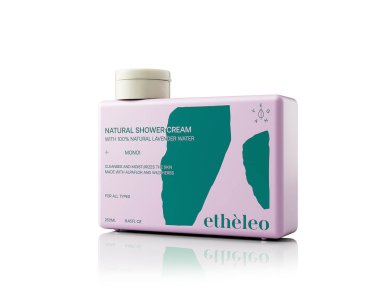Etheleo Monoi Natural Body Shower Cream Κρεμώδες Αφρόλουτρο, 250ml