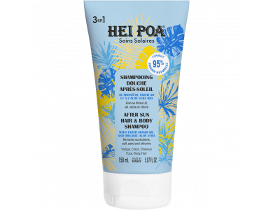 Hei Poa After Sun Hair & Body Shampoo Σαμπουάν & Αφρόλουτρο για Μαλλιά & Σώμα για Μετά τον Ήλιο, 150ml