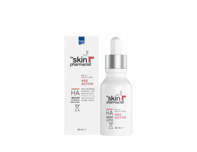 InterMed Skin Pharmacist Age Active HA Serum, Ορός Εντατικής Ενυδάτωσης & Ανάπλασης, 30ml