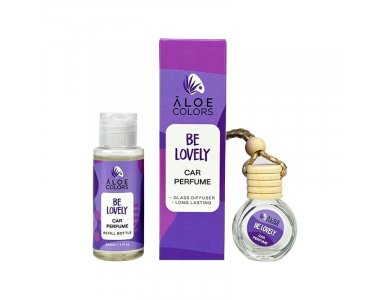 Aloe+ Colors Car Perfume Be Lovely, Αρωματικό Αυτοκινήτου Καραμέλα Πικραμύγδαλο, 30ml