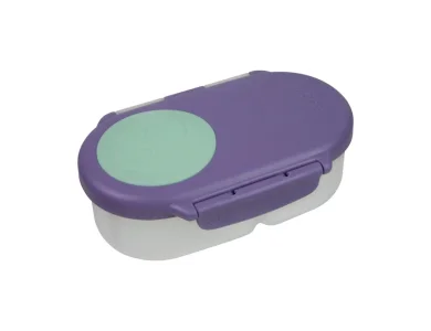 B.box Snackbox Φαγητοδοχείο 2 Θέσεων Lilac Pop, 1τμχ