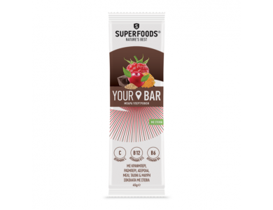 Superfoods Your Bar με Κράνμπερι 45gr