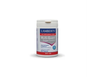 Lamberts Multi Guard Sugar Control, Για τη ρύθμιση μεταβολισμού και ενεργειακού ισοζυγίου, 120tabs