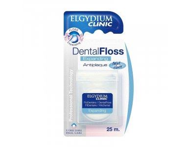 Elgydium Dental Floss Expanding, Οδοντικό νήμα, 25m