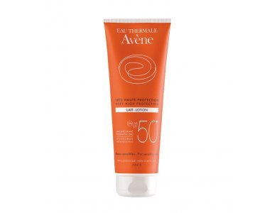 Avene Lait SPF50+ Αντιηλιακό Γαλάκτωμα για Πρόσωπο & Σώμα, 250ml