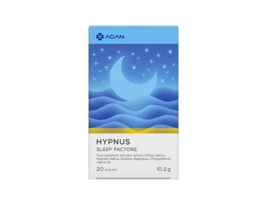 Agan Hypnus Sleep Factors, Συμπλήρωμα για Έναν Ήρεμο Ύπνο, 20veg.caps