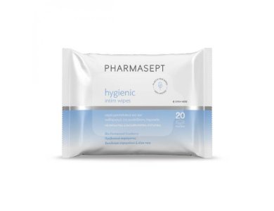 Pharmasept Hygienic Wet Wipes, Υγρά Μαντηλάκια για την Ευαίσθητη Περιοχή, 20τμχ