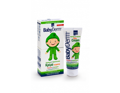 InterMed Babyderm Hydrating & Protective Body Cream, Παιδική Ενυδατική Κρέμα Σώματος, 125ml