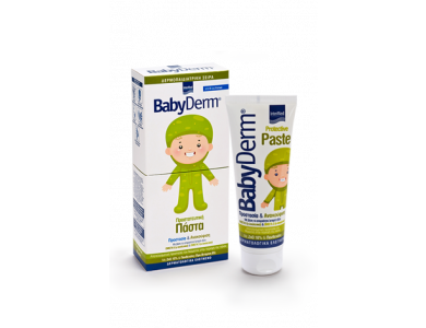 InterMed Babyderm Protective Paste, Προστατευτική Παιδική Οδοντόκρεμα, 125ml
