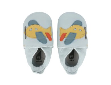 Bobux Soft Sole Aero Sky Grey, Βρεφικά παπούτσια, (μέγεθος M),  No.18-19