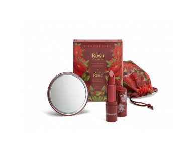L’erbolario Rosa Purpurea Beauty Set Vanitosa Limited Edition, Κραγιόν 3,5ml & Καθρεφτάκι ομορφιάς