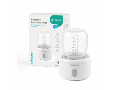 Babyono, Ασύρματος Επαναφορτιζόμενος με USB Φορητός Θερμαντήρας Μπιμπερό, 1τμχ