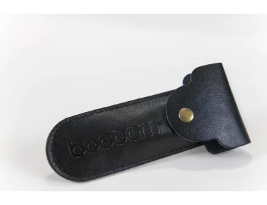 Boobam Razor Genuine Leather Pouch Black, Δερμάτινη Θήκη για την Ξυριστική μηχανή Razor