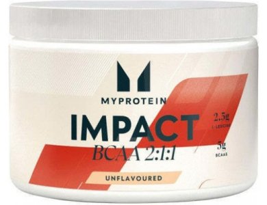 MyProtein Impact BCAA 2:1:1 Unflavoured, Μείγμα Αμινοξέων Χωρίς Γεύση, 150gr