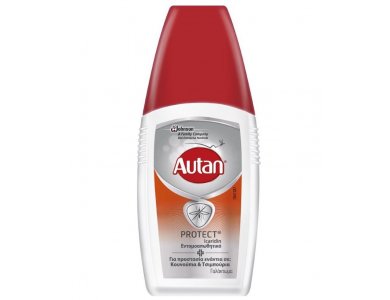Autan Protect Emulsion, Εντομοαπωθητικό Γαλάκτωμα για Κουνούπια & Τσιμπούρια, 100ml