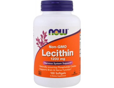 Now Lecithin 1200mg 100softgels