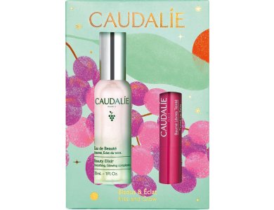 Caudalie Xmas Promo Kiss & Glow Set για Λαμπερή Επιδερμίδα & Εντυπωσιακά Χείλη με Beauty Elixir Ελιξήριο Ομορφιάς, 30ml & Δώρο Tinted Balm Xειλιών με Χρώμα, 4.5g, 1σετ