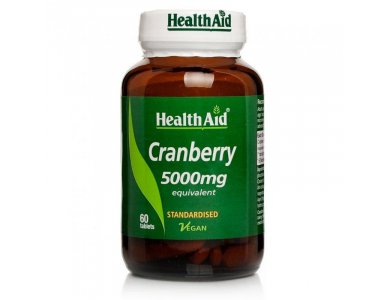 Health Aid Cranberry Extract 5000mg 60tabs