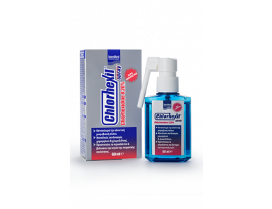InterMed Chlorhexil 0.20% Spray, Αντιμικροβιακή Προστασία Στόματος σε Σπρέι, 60ml