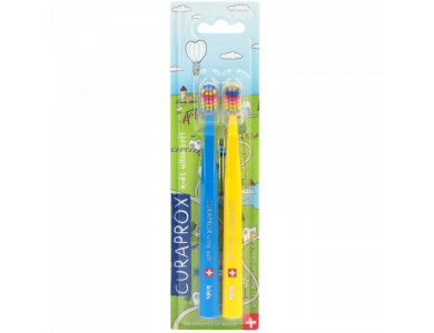 Curaprox Kids Ultra Soft, Οδοντόβουρτσα, 2 τεμάχια