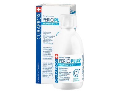 Curaprox Perio Plus Regenerate CHX 0,09,  Στοματικό Διάλυμα, 200ml