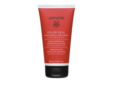Apivita Color Seal, Μαλακτική Κρέμα Προστασίας Χρώματος Με Πρωτεΐνες Κινόα & Μέλι, 150ml