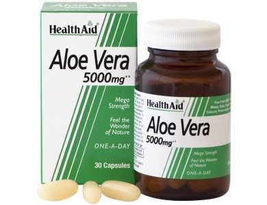 Health Aid Aloe Vera 5000mg 30caps