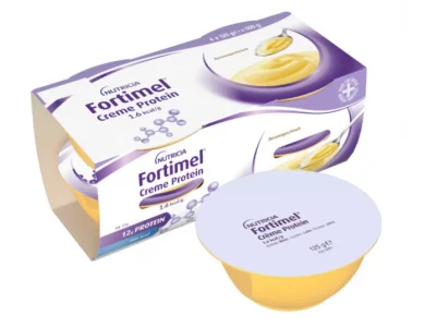 Fortimel Creme Protein, Μπανάνα Κρέμα, 4Χ125, 1.6kcal