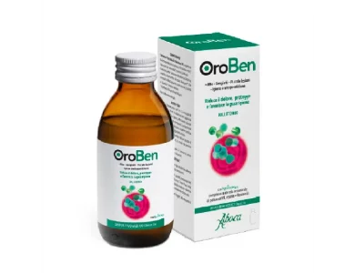 Aboca Oroben, Στοματικό Διάλυμα που Μειώνει τον Πόνο, Προστατεύει & Ευνοεί την Ίαση, 150ml