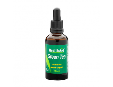 Health Aid Green tea liquid Alcohol Free 50ml