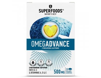 Superfoods Omegadvance 500mg 30caps