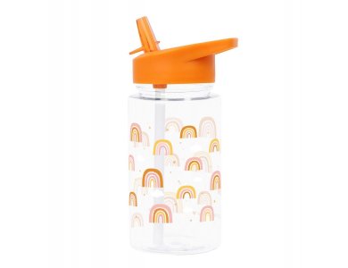 A Little Lovely, Drink Bottle Παγούρι, Rainbows, 450ml
