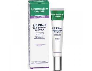 Dermatoline Cosmetic Lift Effect Eye Cream, Αντιρυτιδική Κρέμα Ματιών για Μαύρους Κύκλους, 15ml