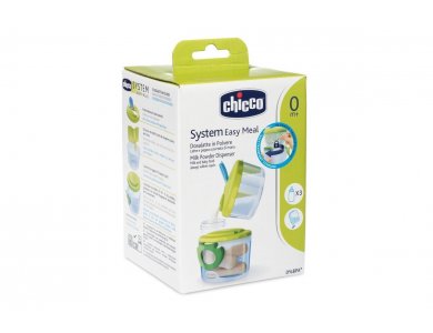 Chicco Δοσομετρητής Γάλακτος 2 σε 1 με αποσπόμενο διαχωριστικό για το γάλα, 0m+, 2τμχ