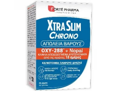 Forte Pharma XtraSlim Chrono Weight Loss Συμπλήρωμα Διατροφής για Απώλεια Βάρους, 60caps